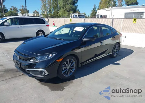 2019 Honda Civic Ex из США, поврежденный, VIN JHMFC1F37KX014687